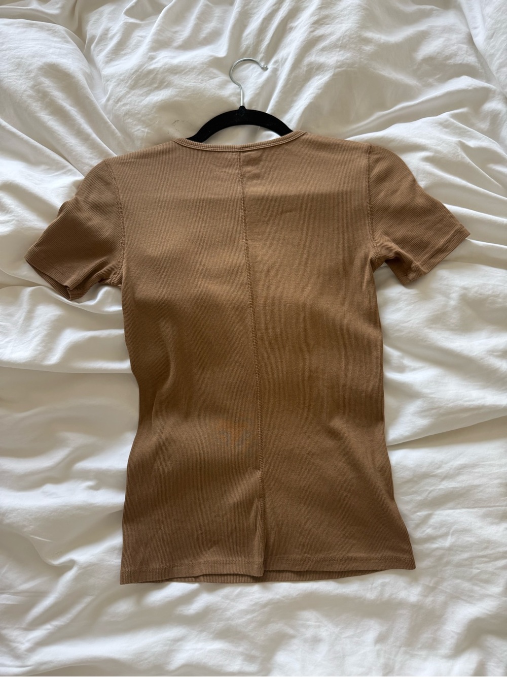Everlane Pima Luxe Rib Tee - Picture 7 of 8